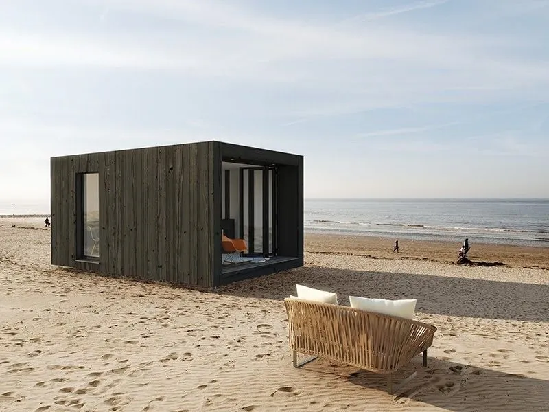 Cabana à beira-mar